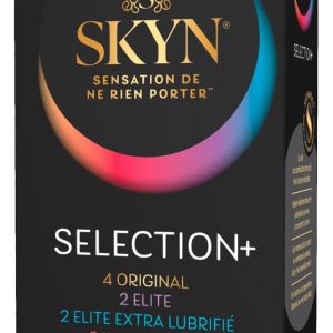 SKYN Kondom-Mix Selection+ - 10 Kondome, latexfreie Vielfalt – A