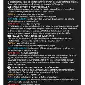 SKYN Kondom-Mix Selection+ - 10 Kondome, latexfreie Vielfalt SKYN Kondom-Mix Selection+ - 10 Kondome, latexfreie Vielfalt – D