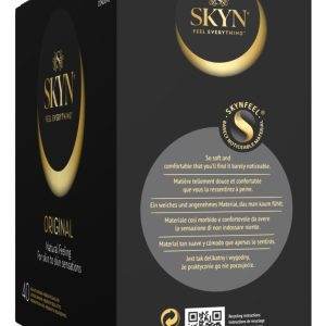 SKYN Transparente Sensoprene Kondome, 53mm, latexfrei, vegan, Gleitbeschichtet SKYN Transparente Sensoprene Kondome, 53mm, latexfrei, vegan, Gleitbeschichtet – C