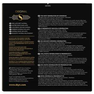 SKYN Transparente Sensoprene Kondome, 53mm, latexfrei, vegan, Gleitbeschichtet SKYN Transparente Sensoprene Kondome, 53mm, latexfrei, vegan, Gleitbeschichtet – D