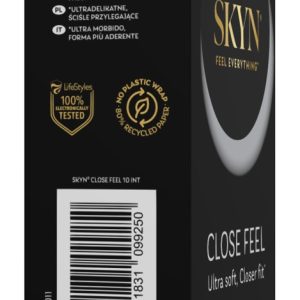 SKYN Close Feel Kondome - Vegan und Latexfrei (51mm, 10 Stück) – B