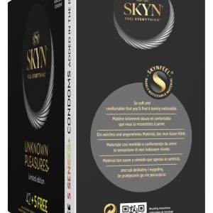 SKYN Kondom-Mix "Unknown Pleasures" 42+5free - Latexfreie Vielfalt SKYN Kondom-Mix "Unknown Pleasures" 42+5free - Latexfreie Vielfalt – C