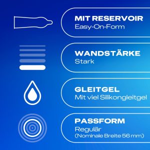 Durex Hautnah Kondome, Latexfrei, 56 mm, transparent, Silikongleitgel Durex Hautnah Kondome, Latexfrei, 56 mm, transparent, Silikongleitgel – B