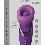 Fantasy For Her Pleasure Sucker - Saug- und Leckspielzeug in Rosa – Verpackung