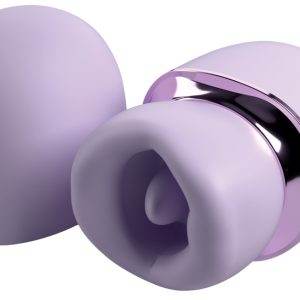 JimmyJane Hello Kiss Pro - Saugender Auflegevibrator mit Leckzunge, 3 Saug-Modi & 7 Vibrationsmodi, wiederaufladbar- Schwarz JimmyJane Hello Kiss Pro - Saugender Auflegevibrator mit Leckzunge, 3 Saug-Modi & 7 Vibrationsmodi, wiederaufladbar- Schwarz – C-1