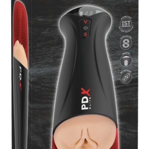 PDX Elite Fuck-O-Matic Pro XL Masturbator mit Hodenstimulator – Verpackung