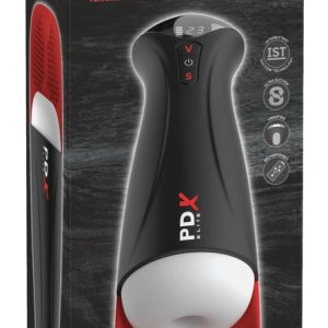 PDX Elite Fap-O-Matic Pro XL - Masturbator mit Hodenstimulator – Verpackung