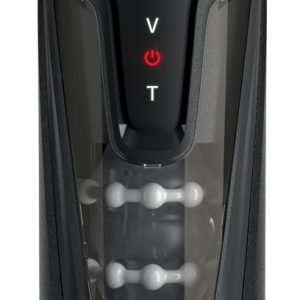PDX Elite Masturbator Moto-Bator Pro mit Vibration, Massage und Wärme, USB wiederaufladbar, 26,5 cm PDX Elite Masturbator Moto-Bator Pro mit Vibration, Massage und Wärme, USB wiederaufladbar, 26,5 cm – B