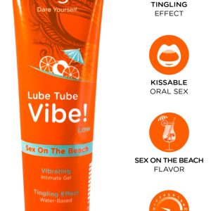 Orgie Vibrating Intimate Gel Lube - Sex on the Beach – B
