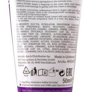 HOT V-Activ Vulva Cream mit CBD - 50 ml – B