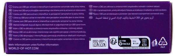 HOT V-Activ Vulva Cream mit CBD - 50 ml – Verpackung B