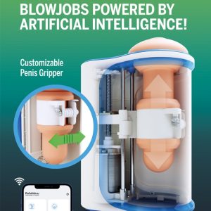Autoblow AI Ultra Transparenter Blowjob-Masturbator Demo-Modell