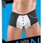 Svenjoyment Enge Waiter-Style Pants - Schwarz-Weiß - Größe S – Verpackung