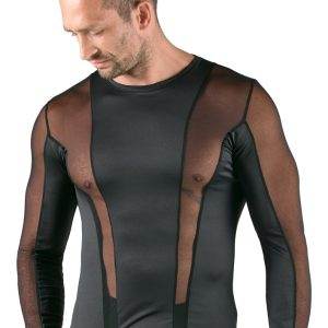 Svenjoyment Black Mesh Longsleeve Svenjoyment Longsleeve "Mesh-Mix" Schwarz – B