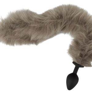 You2Toys Flauschiger Schwanzplug - Grau/Schwarz You2Toys Flauschiger Schwanzplug - Grau/Schwarz – C