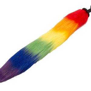 You2Toys Flauschiger Regenbogen Animal Tail Plug, Größe S, Schwarz You2Toys Flauschiger Regenbogen Animal Tail Plug, Größe S, Schwarz – C