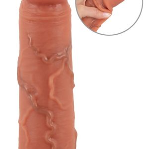 Realistixxx Flexibler Dildo Real Skin 20,5cm - Dual Density Silikon - Naturgetreu – A