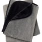 Liberator Liebesdecke Faux-Fur Fascinator, Grau/Schwarz, 183 x 137 cm – A