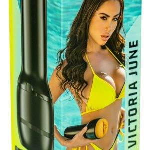 Kiiroo Masturbator Feel Victoria June - realistischer Masturbator mit Vaginaabdruck - 22 cm – Verpackung