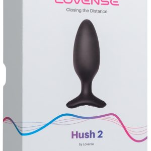 Lovense Hush 2 - Kraftvoller Bluetooth Analplug (Größe M) – Verpackung
