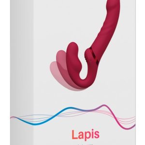 Lovense App Controlled Vibrating Strapless Dildo 
