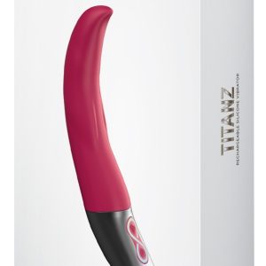 Vibrationsstab Titanz - Flexibler Silikon-Vibrator, 10 Vibrationsmodi, wiederaufladbar - NMC
