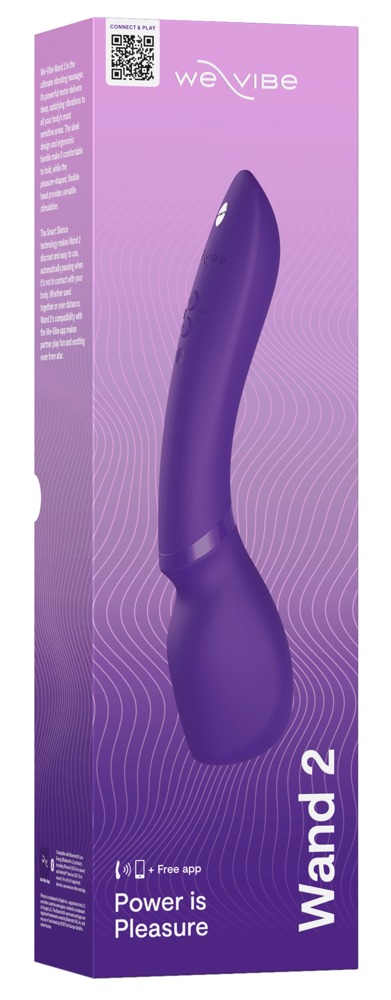 We-Vibe Wand 2 Massagestab - Neues Format - Starker Vibration – Verpackung We-Vibe Wand 2 Massagestab - Neues Format - Starker Vibration – Verpackung
