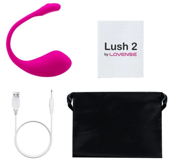 Lovense Bluetooth Vibrating Egg Lush 2 – App Controlled Lovense Bluetooth Vibro-Ei Lush 2 - App gesteuert – C