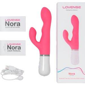 Lovense Nora - Bluetooth Rabbit Vibrator, doppelte Stimulation Lovense Nora - Bluetooth Rabbit Vibrator, doppelte Stimulation – C