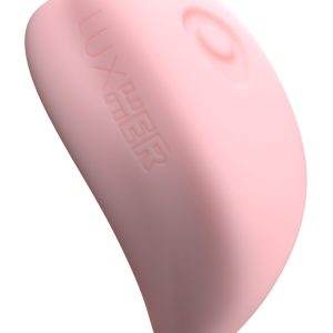 LuxUs - Hightech-Paartoy-Set, LuxHer Klitoris-Vibrator & LuxHim Penisring, Silikon, wasserdicht LuxUs - Hightech-Paartoy-Set, LuxHer Klitoris-Vibrator & LuxHim Penisring, Silikon, wasserdicht – B