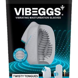 Vibeggs Vibrating Masturbation Sleeve, Unisex-Sexspielzeug, stimulierende Fingerhülle