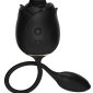 Fifty Shades of Grey Clitoral Suction and Vibrating Egg Dark Blushing Rose, wasserdicht, wiederaufladbar – A
