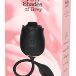 Fifty Shades of Grey Clitoral Suction and Vibrating Egg Dark Blushing Rose, wasserdicht, wiederaufladbar – Verpackung