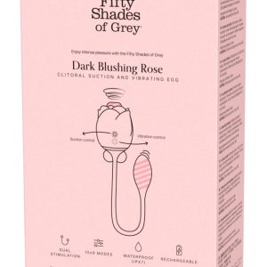 Fifty Shades of Grey Clitoral Suction and Vibrating Egg Dark Blushing Rose, wasserdicht, wiederaufladbar Fifty Shades of Grey Clitoral Suction and Vibrating Egg Dark Blushing Rose, wasserdicht, wiederaufladbar – Verpackung B