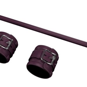 Fifty Shades of Grey Spreizstange mit abnehmbaren Fußfesseln - Edle Optik, lila, Deluxe-Einschränkungen – A