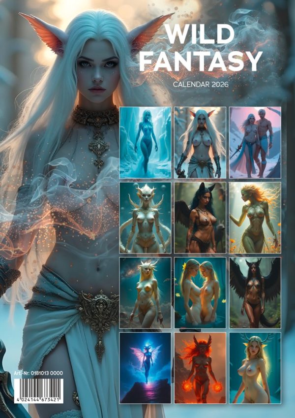 Creatures 2026 - Pin-up Kalender - 12 Mystische Fantasy-Girls Creatures 2026 - Pin-up Kalender - 12 Mystische Fantasy-Girls