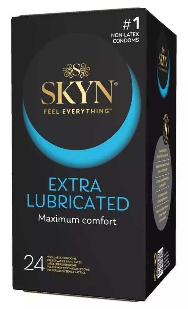SKYN Extra Lubricated Kondome 53mm - 24 Stück