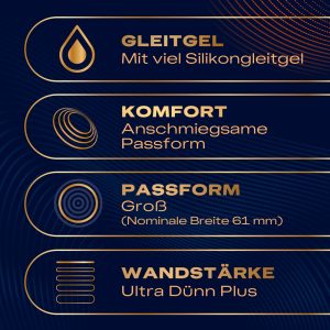 Durex Intensity Condooms - Nitril, latexvrij, extra groot (61 mm) Durex Intensity Condooms - Nitril, latexvrij, extra groot (61 mm) - Afbeelding 3