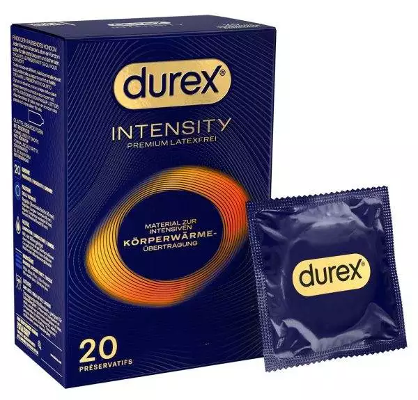 Durex Intensity Ultradunne Nitril Condooms - Transparant, 56 mm Nominale Breedte