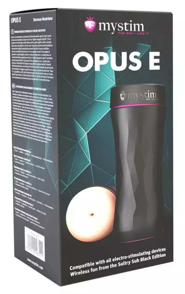 LovePlug E-Stim Masturbator - Anus-Öffnung - 21,5cm
