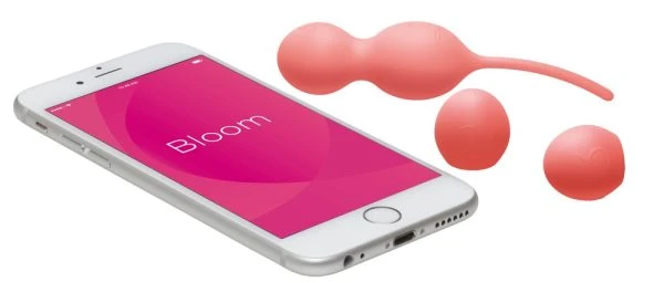 We-Vibe Vibratie-eitjes Bloom - Bekkenbodentraining met 3 gewichten, 10 vibratiestanden en app-bediening