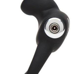 Joy Love - Vibro Penis- und Hodenring mit Klitorisreizer, wasserdicht, wiederaufladbar - Schwarz Joy Love - Vibro Penis- und Hodenring mit Klitorisreizer, wasserdicht, wiederaufladbar - Schwarz – Bild 3
