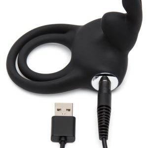Joy Love - Vibro Penis- und Hodenring mit Klitorisreizer, wasserdicht, wiederaufladbar - Schwarz Joy Love - Vibro Penis- und Hodenring mit Klitorisreizer, wasserdicht, wiederaufladbar - Schwarz – Bild 4