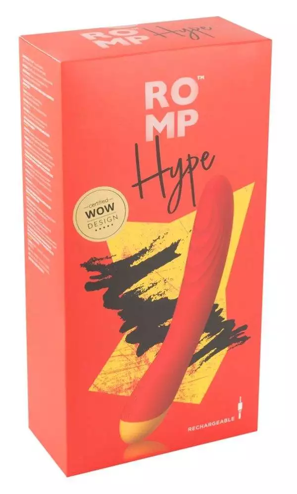 Hype Deluxe Silikon Vibrator - spritzige Lust - wasserdicht