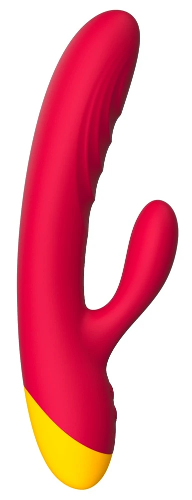 Zacht trillende konijnenvibrator - Paars - Waterdicht - Oplaadbaar via USB