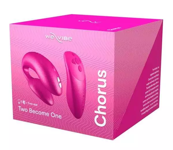 We-Vibe Chorus - Paarvibrator mit Biofeedback-Fernbedienung und Touch-Sense, 10+ Vibrationsmodi, AnkorLink™ Technologie