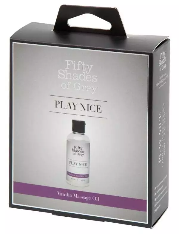 Fifty Shades of Grey Play Nice Vanilla Massageöl, 90 ml