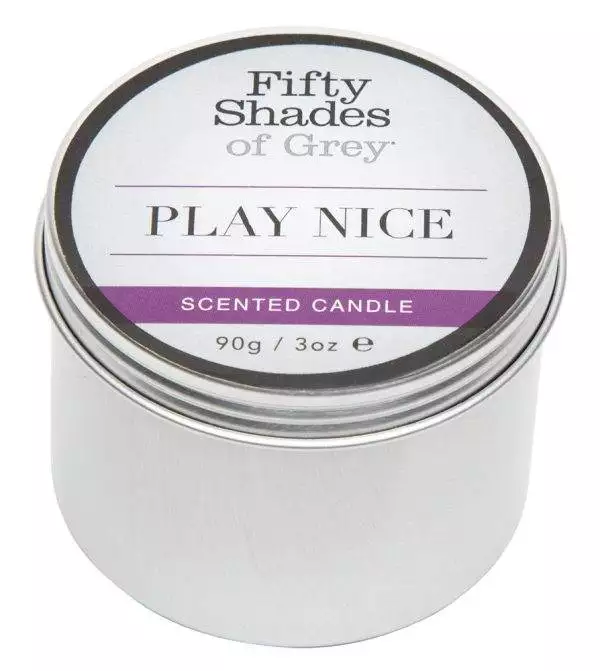 Fifty Shades of Grey Play Nice Vanilla Massagekerze