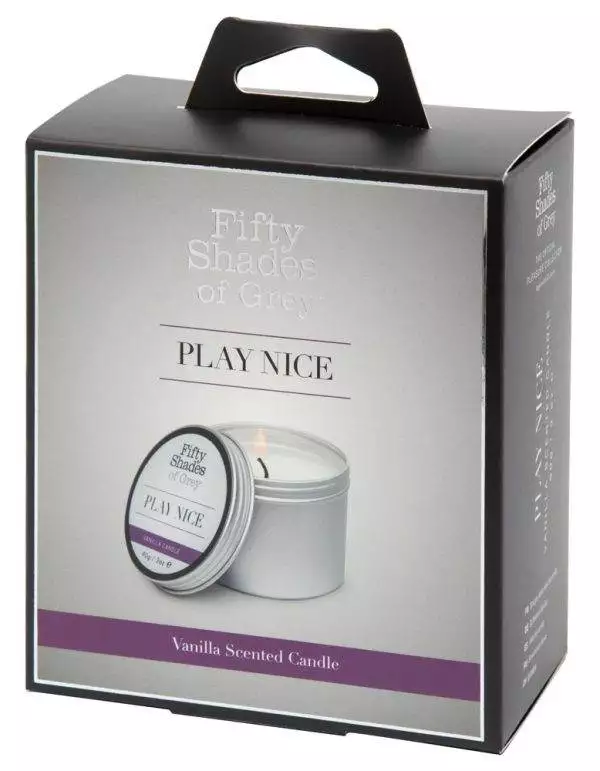 Fifty Shades of Grey Play Nice Vanilla Massagekerze