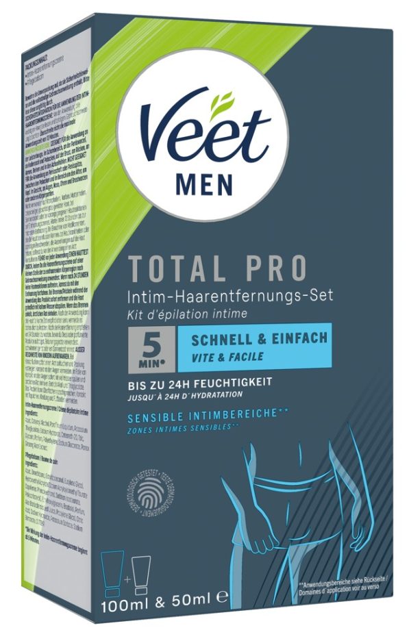 06313610000_verp Veet Men TOTAL PRO Intim-Haarentfernungs-Set